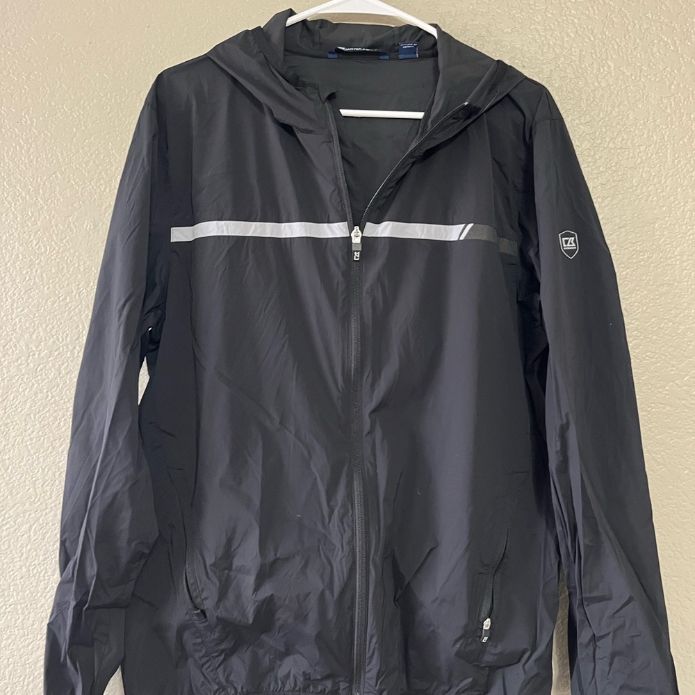 Cutter & Buck Black Windbreaker